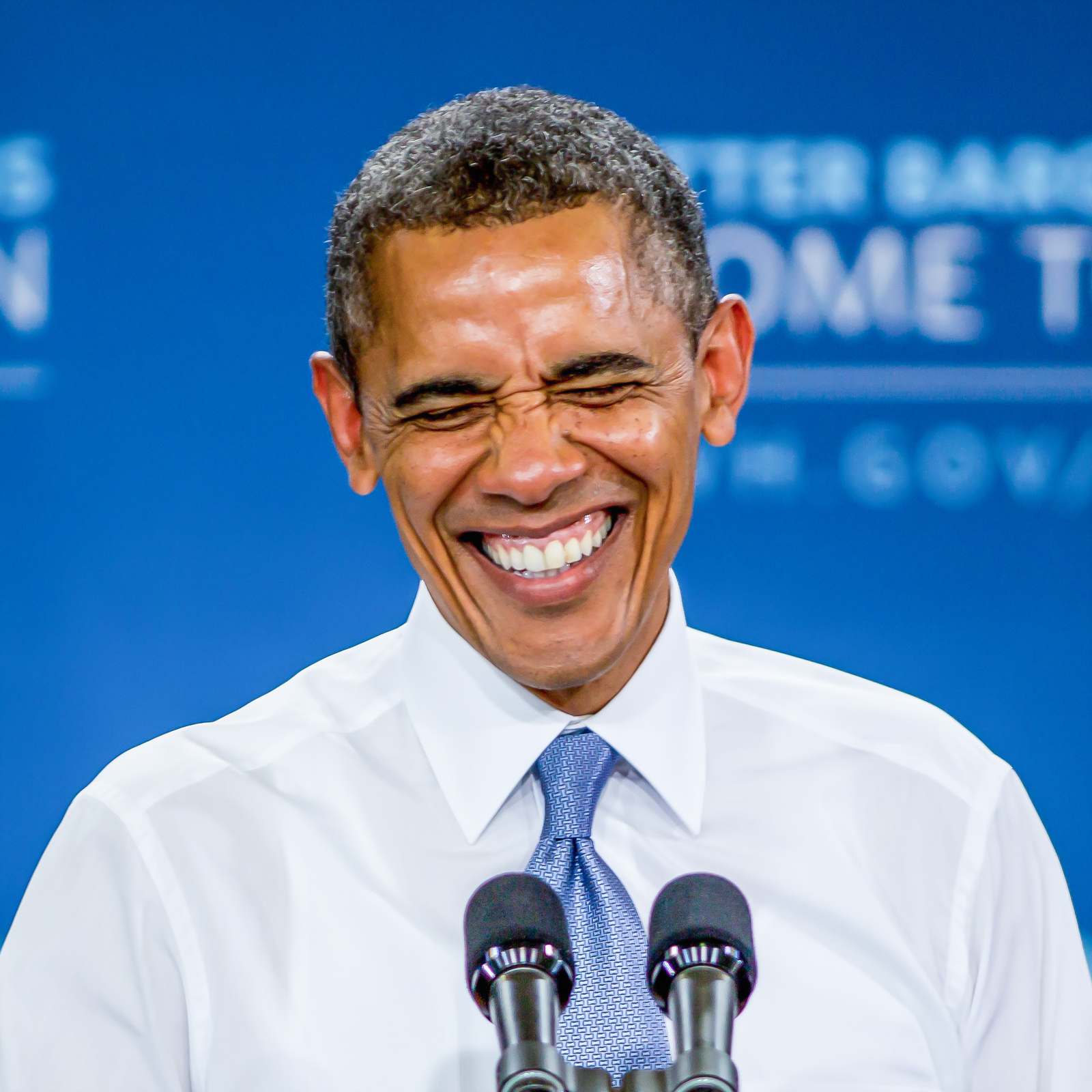 President Obama speaking on housing policy at Desert Vista High School in Phoenix, Arizona